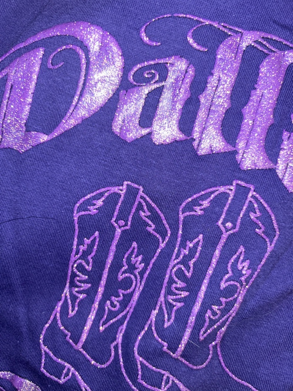 2 GOODWILL Dallas Texas Purple Graphic Tee - Picture 3 of 8